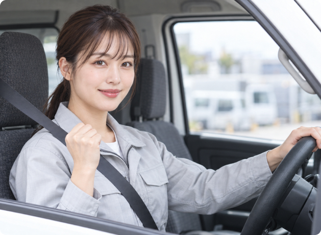 ユーザー車検を受ける様子